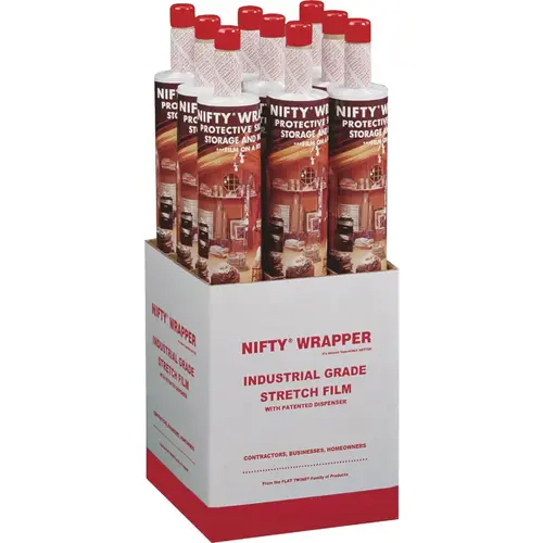 Wrapper 20 In. x 1000 Ft. Stretch Wrap (9 Pc. Display) Wrapper 20 In. x 1000 Ft. Stretch Wrap (9 Pc. Display)