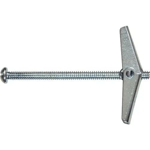 1/8 In. Round Head 2 In. L Toggle Bolt Hollow Wall Anchor (2 Ct.) Silver 1/8 In. Round Head 2 In. L Toggle Bolt Hollow Wall Anchor (2 Ct.) Silver