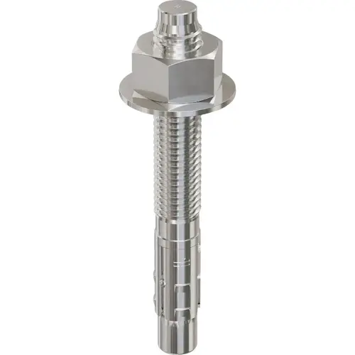 Strong-Bolt 2 5/8 In. x 5 In. Wedge Anchor (20-Qty) Silver Strong-Bolt 2 5/8 In. x 5 In. Wedge Anchor (20-Qty) Silver