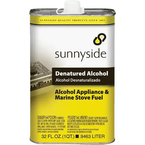 Denatured Alcohol Solvent, Quart Denatured Alcohol Solvent, Quart