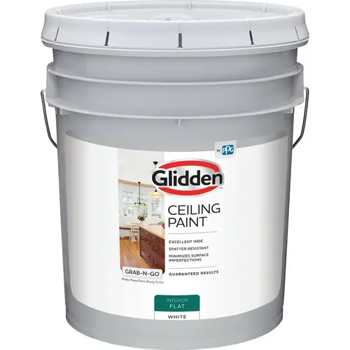 5 Gal. Interior Flat Ceiling Paint White 5 Gal. Interior Flat Ceiling Paint White