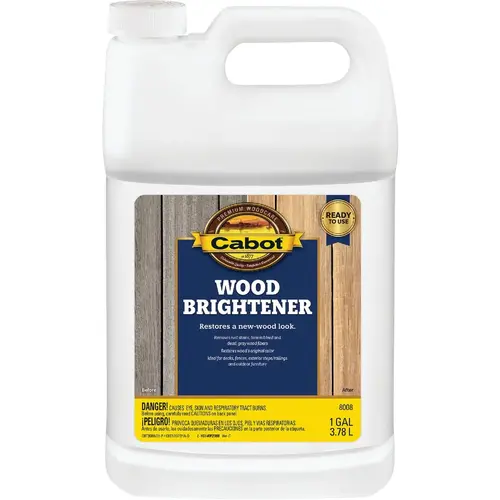 1 Gal. Ready-To-Use Wood Brightener, 8008