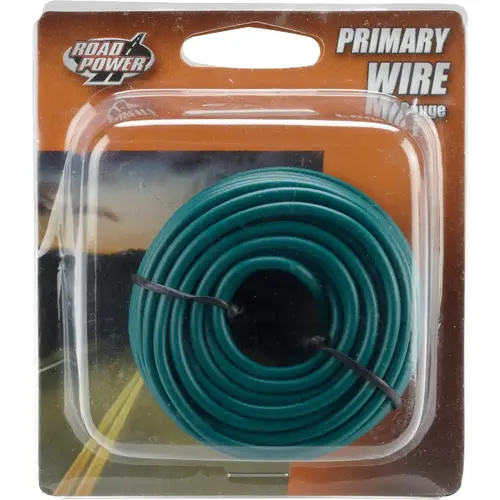 24 Ft. 16 Ga. PVC-Coated Primary Wire, Green 24 Ft. 16 Ga. PVC-Coated Primary Wire, Green
