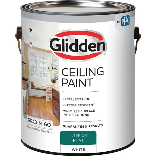 1 Gal. Interior Flat Ceiling Paint White 1 Gal. Interior Flat Ceiling Paint White
