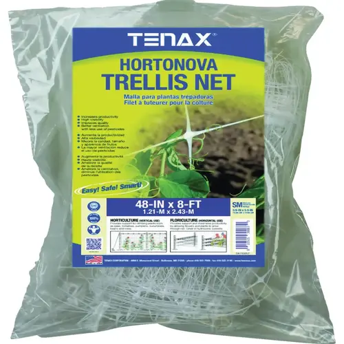 Hortanova 48 In. x 8 Ft. Polypropylene Trellis Netting