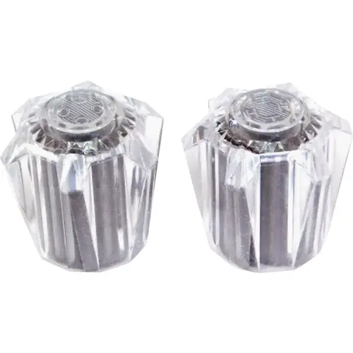 Mobile Home Clear Faucet Handle Pair