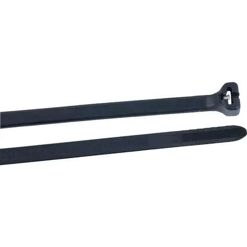Precision Lock 11 In. Black Nylon Metal Pawl Cable Tie - pack of 10 Precision Lock 11 In. Black Nylon Metal Pawl Cable Tie - pack of 10