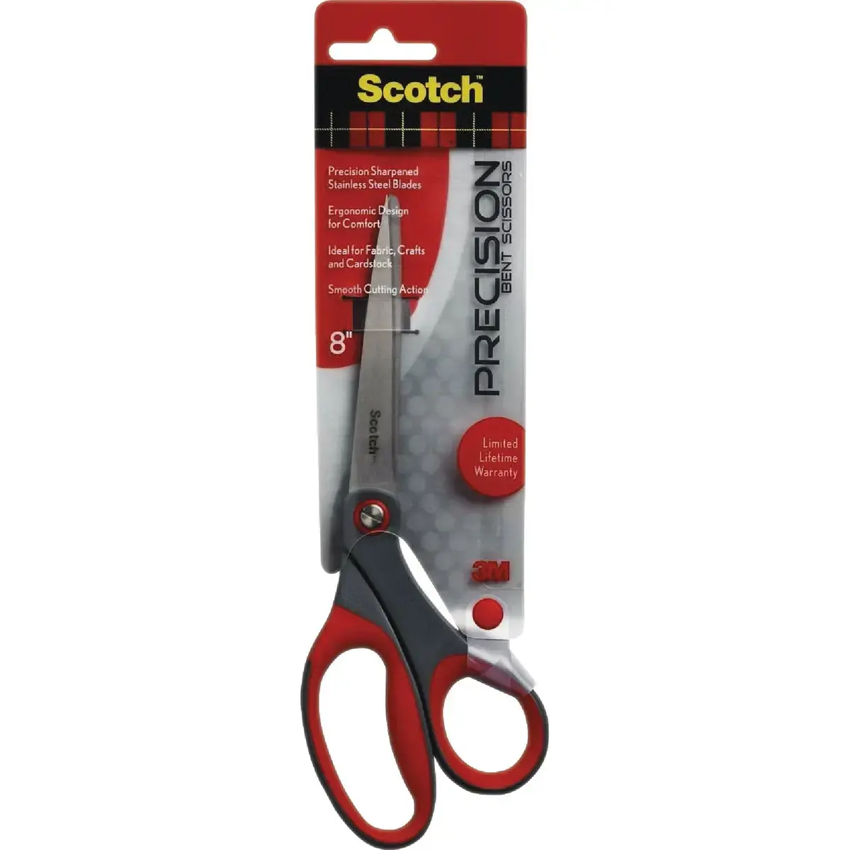 SCOTCH 8 In. Precision Bent Scissors 1448B