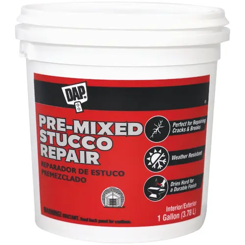 1 Gal. Pre-Mixed Stucco Patch Off-White