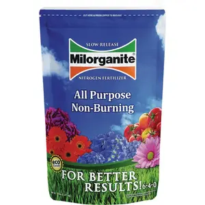Milorganite 62005 5 Lb. 6-4-0 Slow-Release Nitrogen Lawn Fertilizer