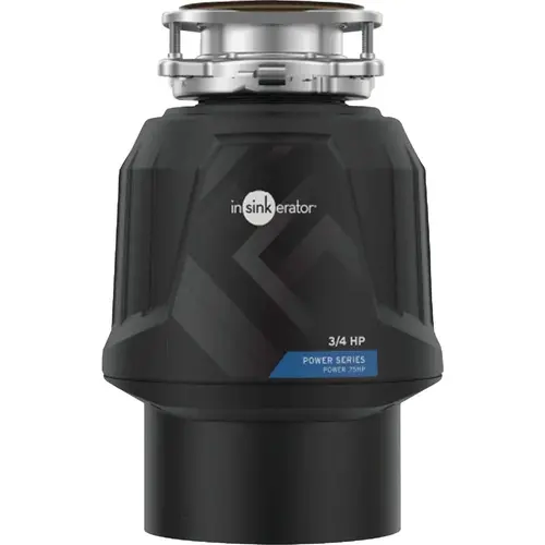 Power 3/4 HP Garbage Disposer, 6 Year Warranty Power 3/4 HP Garbage Disposer, 6 Year Warranty