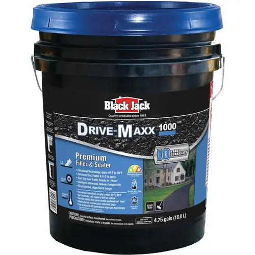 Drive-Maxx 1000 5 Gal. 10 Yr. Fast Dry Filler and Sealer Black
