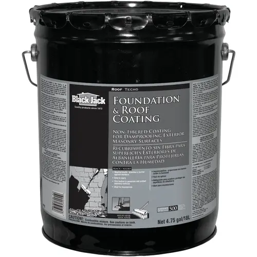 5 Gal. Non-Fibered Foundation and Roof Coating