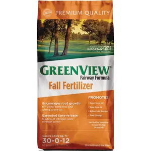 GreenView 2129856 Fairway Formula 22.5 Lb. 7500 Sq. Ft. 30-0-12 Fall Fertilizer