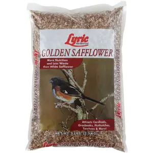 Lyric 2647430 5 Lb. Golden Safflower Wild Bird Seed