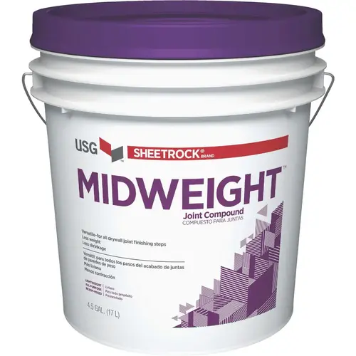 Midweight 4.5 Gal. Pre-Mixed All-Purpose Drywall Joint Compound