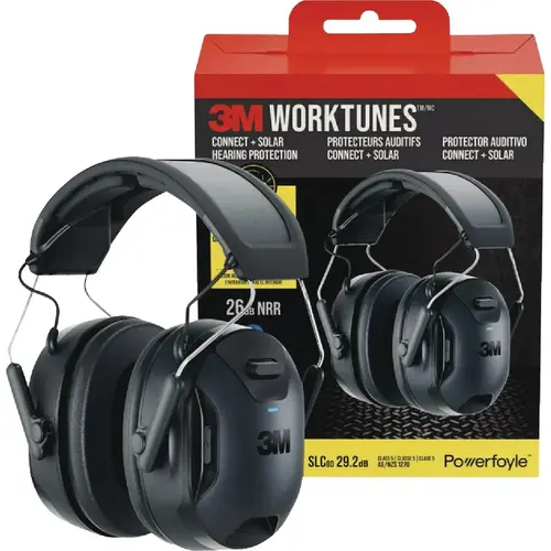 WorkTunes Connect + 26 dB Solar Wireless Bluetooth Earmuffs WorkTunes Connect + 26 dB Solar Wireless Bluetooth Earmuffs