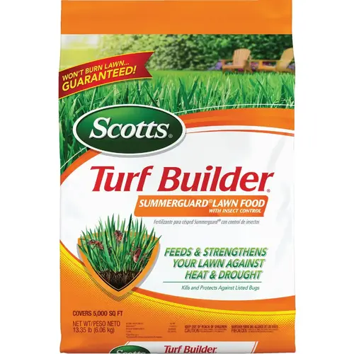Turf Builder SummerGuard 13.35 Lb. 5000 Sq. Ft. Lawn Food with Insect Control Turf Builder SummerGuard 13.35 Lb. 5000 Sq. Ft. Lawn Food with Insect Control
