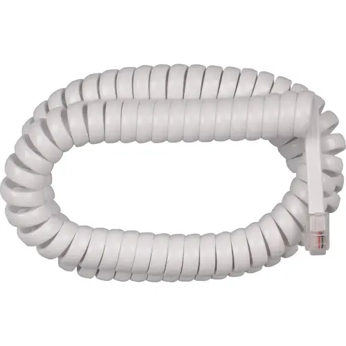 12 Ft. White Phone Cord