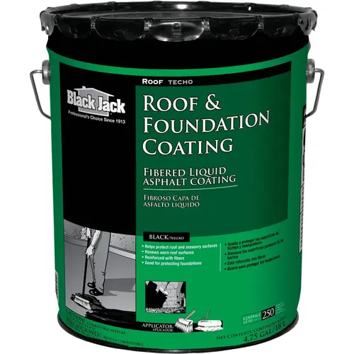 5 Gal. Fibered Roof and Foundation Coating