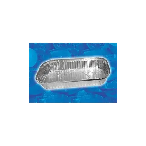 Handi-Foil 3 Pound Aluminum Oblong Pan, 250 Each
