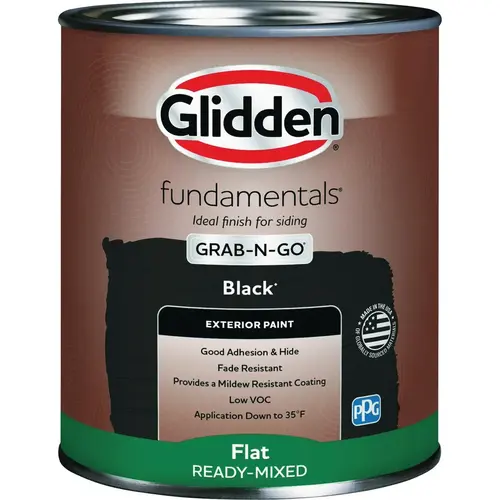 Fundamentals Exterior Grab-N-Go Black Flat Quart