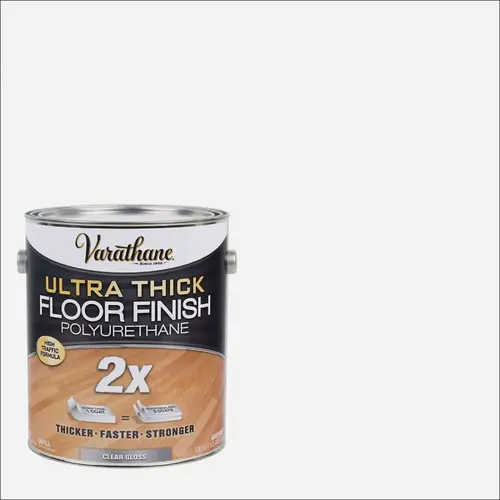 1 Gal. Ultra Thick Clear Gloss Polyurethane Floor Finish