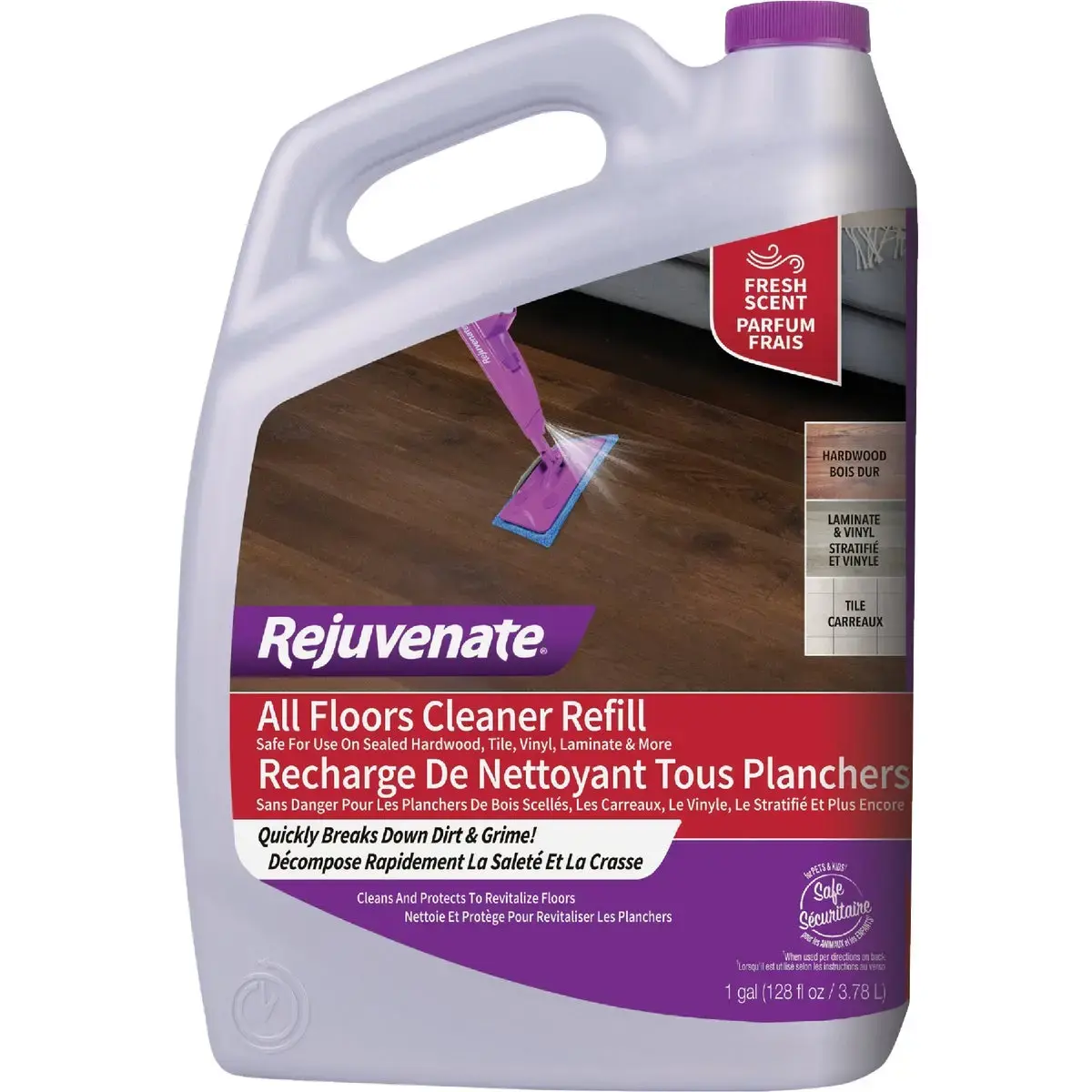 Rejuvenate 128 Oz. All Floors Cleaner HG-R55034 Rejuvenate 128 Oz. All Floors Cleaner HG-R55034