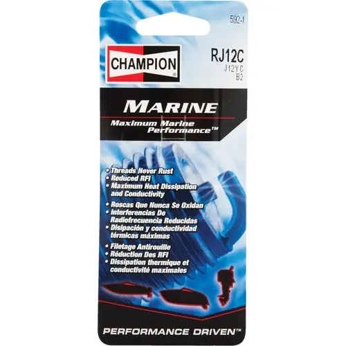 RJ12C Copper Plus Marine Spark Plug