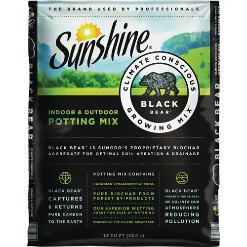 Black Bear 1.5 Cu. Ft. Indoor & Outdoor Potting Mix