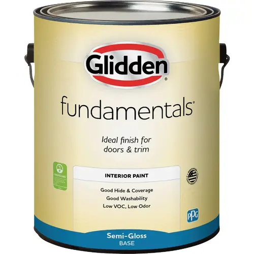 Fundamentals Interior Paint Semi-Gloss Midtone Base Gallon Fundamentals Interior Paint Semi-Gloss Midtone Base Gallon