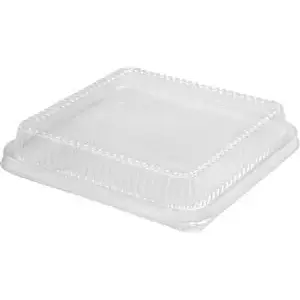 HANDI-FOIL 321LDL-100 PLASTIC LOW DOME LID FITS Pans 320 321 100 LIDS PER CASE Half Steam Low Dome Lid for Pan 321