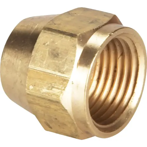 3/8 In. Brass Lead Flare Cap 3/8 In. Brass Lead Flare Cap