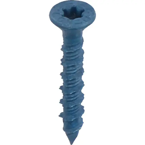 3/16 In. x 1-1/4 In. Star Head Concrete Screw Anchor (8 Ct.) Climaseal 3/16 In. x 1-1/4 In. Star Head Concrete Screw Anchor (8 Ct.) Climaseal