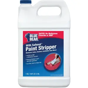 Blue Bear BBRSS1GCSMWT1 with Safenol 1 Gal. Paint & Varnish Stripper