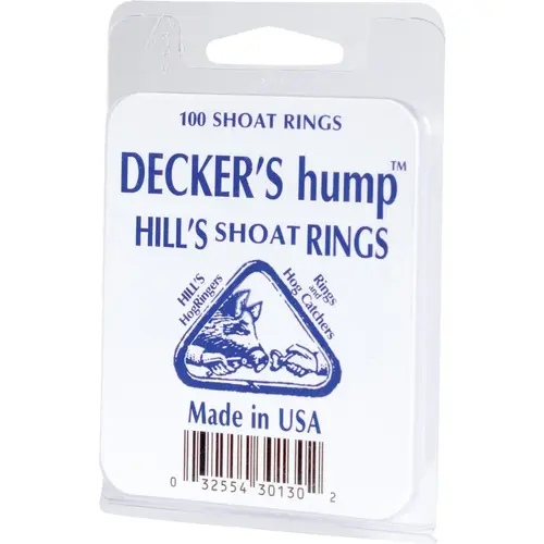 Hill's Steel Shoat Ring - pack of 100 Hill's Steel Shoat Ring - pack of 100