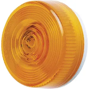 Peterson V102A Round 12 V. Amber Clearance Light