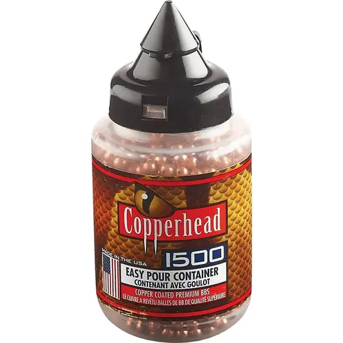 Copperhead .177 Cal. Steel BB Ammunition - pack of 1500