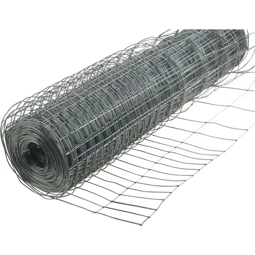 Rabbit Guard 40 In. H. x 50 Ft. L. Galvanized Wire Garden Fence, Silver Rabbit Guard 40 In. H. x 50 Ft. L. Galvanized Wire Garden Fence, Silver
