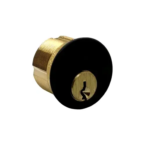 1-1/8" Mortise Cylinder, 6-Pin, Sargent LA Keyway, Keyed Alike in Pairs, Standard Cam, 613/US10B Oil Rubbed Bronze