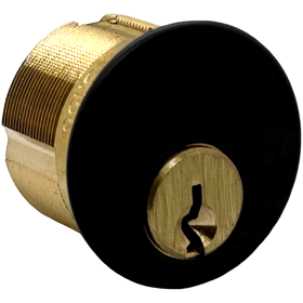 Ilco Unican Corporation 7186-GA1-10B-KA2 1-1/8" Mortise Cylinder, 6-Pin, Sargent LA Keyway, Keyed Alike in Pairs, Standard Cam, 613/US10B Oil Rubbed Bronze