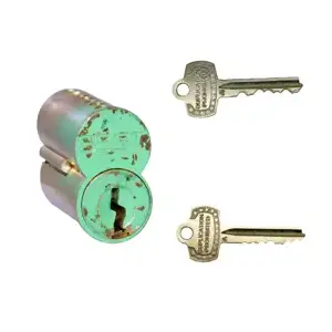 IML-LA P-SFIC-GREEN KIT - SFIC Green Construction Core with 1 Control Key, and 2 Operating Keys