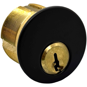 Ilco Unican Corporation 7185-SX1-10B-KA2 1-1/8" Mortise Cylinder, 5-Pin Drilled 6, Schlage C-K Keyway, Keyed Alike in Pairs, Standard Cam, 613/US10B Oil Rubbed Bronze