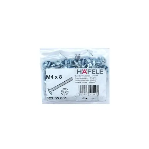 Screw, Washer Combo Zinc M4 x 8mm