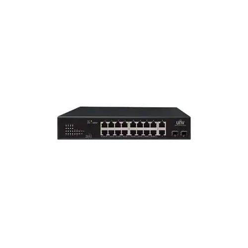 18 Port Gigabit Ethernet Switch, 161000Mbps PoE Ports (RJ45)+21000Mbps Ports(RJ45)+21000Mbps Ports(SFP) 18 Port Gigabit Ethernet Switch, 161000Mbps PoE Ports (RJ45)+21000Mbps Ports(RJ45)+21000Mbps Ports(SFP)