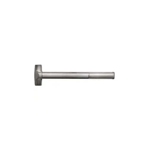 Fire Rated, Wide Stile CVR Concealed Vertical Rod Exit Device for Aluminum Door, Exit Only, No Trim, 36" x 80"-96", No Dogging, Less Bottom Rods, Grade 1, Advantex Series, 630/US32D Stainless Steel Fire Rated, Wide Stile CVR Concealed Vertical Rod Exit Device for Aluminum Door, Exit Only, No Trim, 36" x 80"-96", No Dogging, Less Bottom Rods, Grade 1, Advantex Series, 630/US32D Stainless Steel