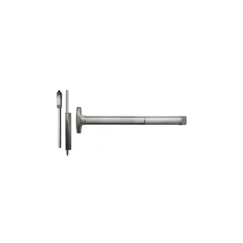 Fire Rated, Wind Rated, SVR Surface Vertical Rod Exit Device, Exit Only, No Trim, 48" x 84", No Dogging, Grade 1, Advantex Series, 630/US32D Stainless Steel Fire Rated, Wind Rated, SVR Surface Vertical Rod Exit Device, Exit Only, No Trim, 48" x 84", No Dogging, Grade 1, Advantex Series, 630/US32D Stainless Steel