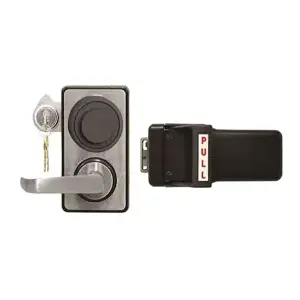 Lockmasters 10KHX10S2 Push/Pull Handle GSA Type 2, with Kaba Mas X10 Safe Lock, #2 Strike for Outswing Door or Double Doors