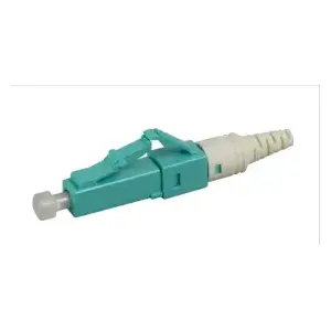 Ortronics 205KNT9GA-50T LC (Lucent Connector) PC Reusable Fiber Connector Kits, Field Installable, Multi-Mode, 50/125 LOMF, Aqua Housing, Aqua