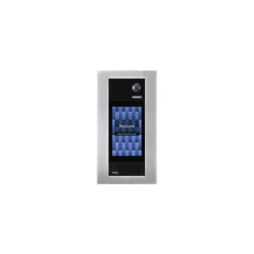 IP Video Entrance Station with Built-in HID Card Reader, 7" LCD Display, 720p HD Camera, Stainless Steel Panel IP Video Entrance Station with Built-in HID Card Reader, 7" LCD Display, 720p HD Camera, Stainless Steel Panel